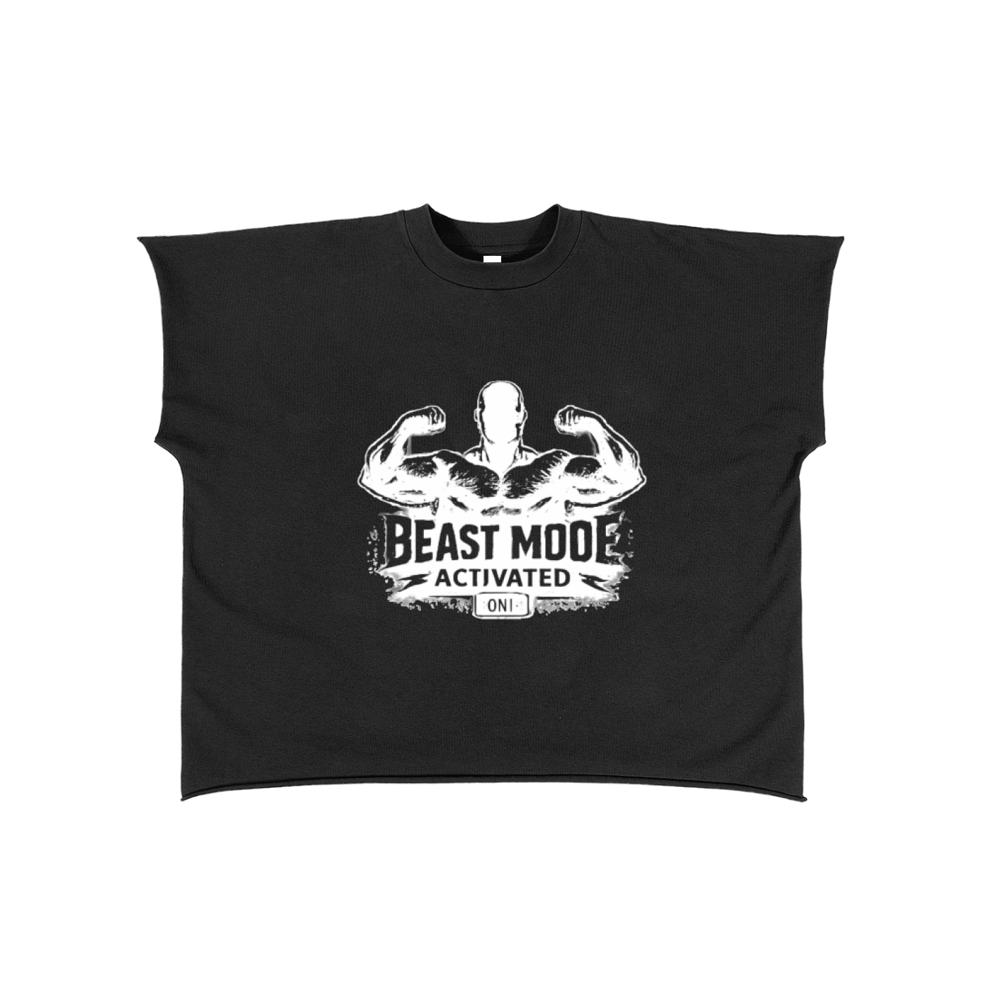 BEAST-MODE BOXY CUT-OFFS