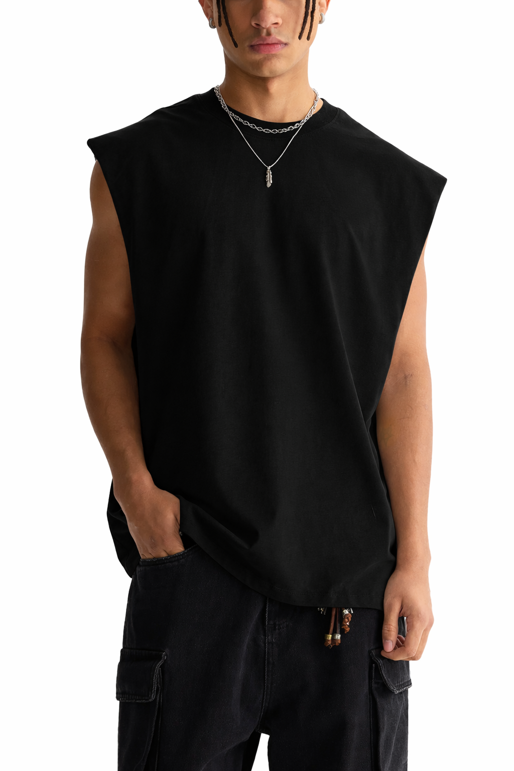 Raw Edge Tank